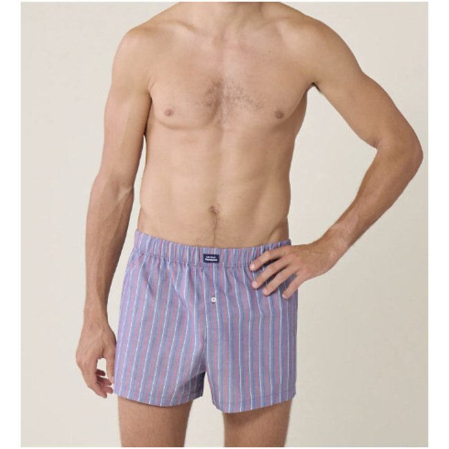 Gestreifte Unterhose blau <span itemprop=