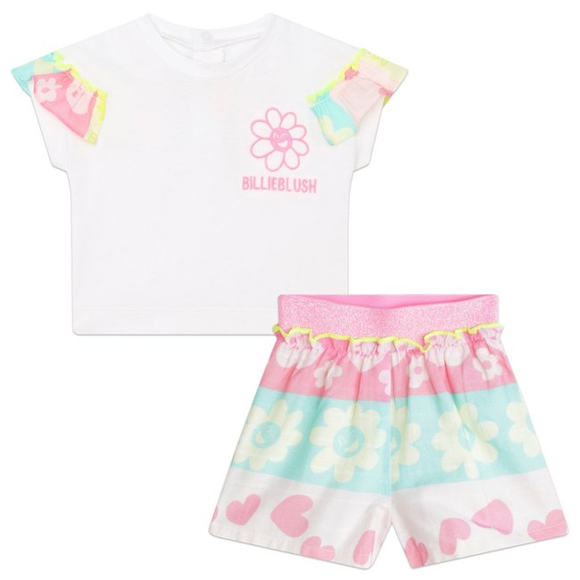 Ensemble T-shirt et short vanilla light <span itemprop=