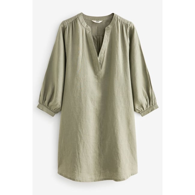 Caftan haut de gamme vert kaki <span itemprop=