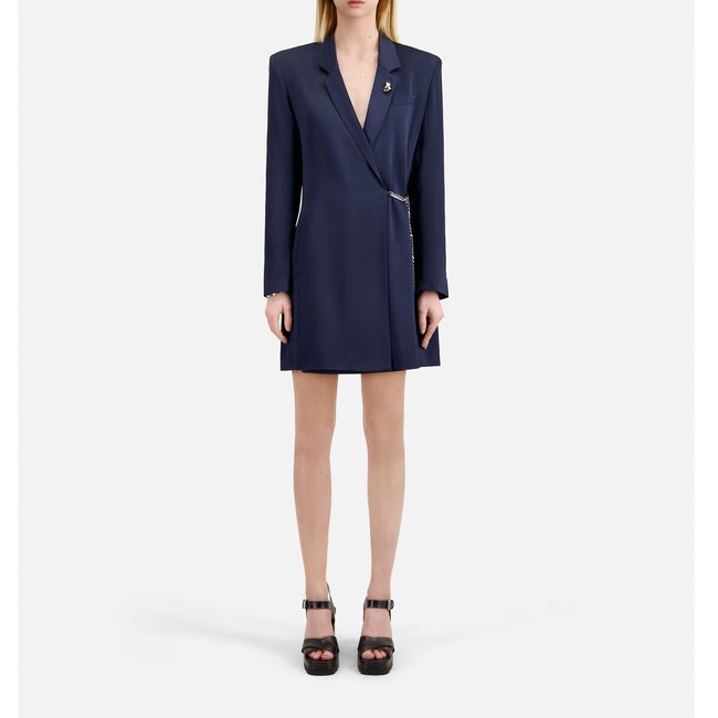 Mini blazer dress navy The Kooples La Redoute