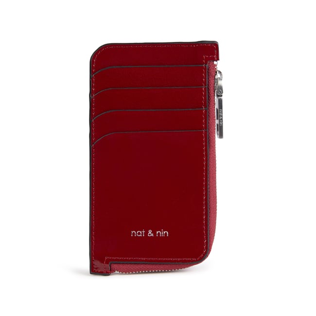 Porte-cartes en cuir ALIZE - NAT & NIN