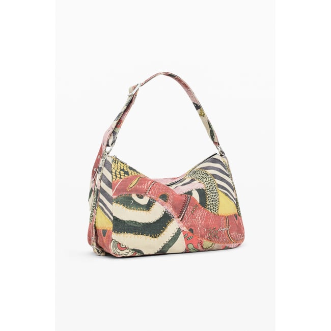 Sac imprimé moyen multicolore <span itemprop=