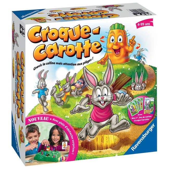 Croque Carotte + Jeu de cartes inedit - RAVENSBURGER