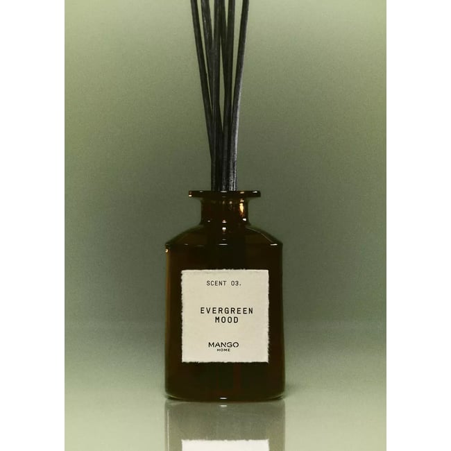 Diffuseur de parfum mikado EVERGREEN MOOD 200 ml Couleur marron <span itemprop=