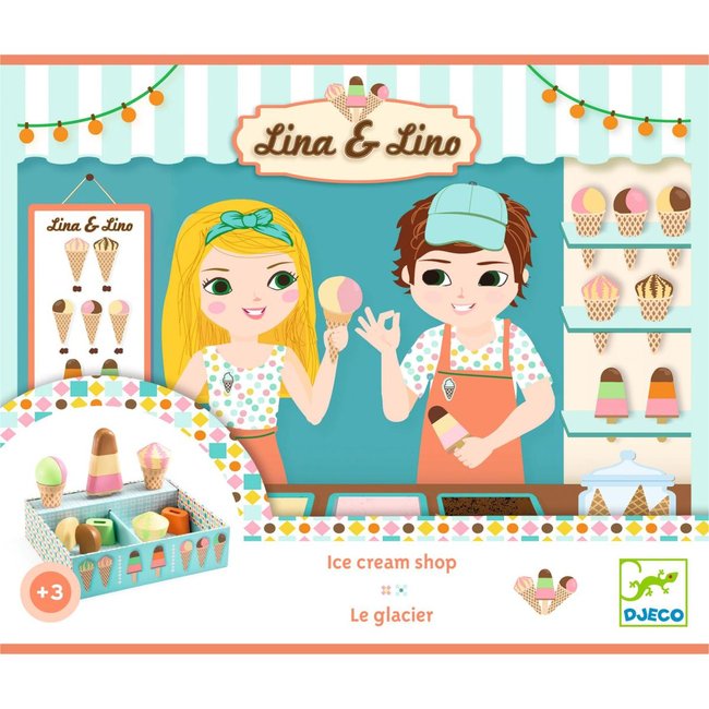 Le glacier de Lina  and  Lino - DJECO