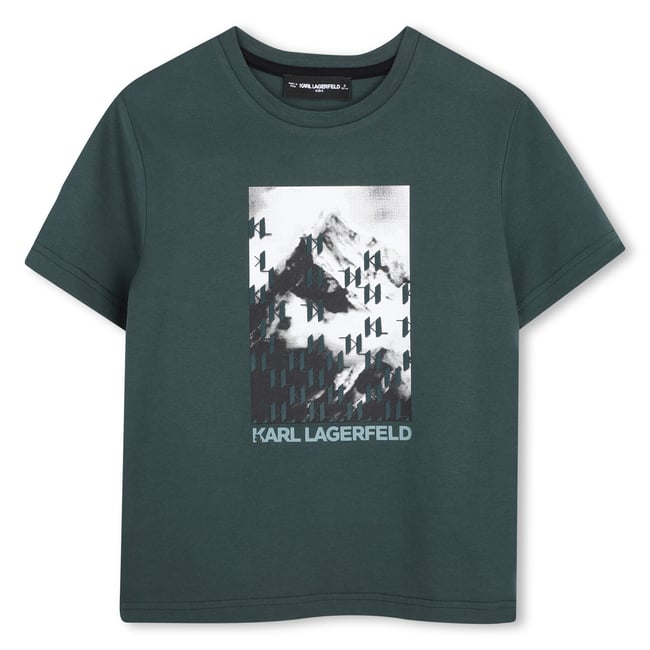Tee-shirt manches courtes bottle green <span itemprop=
