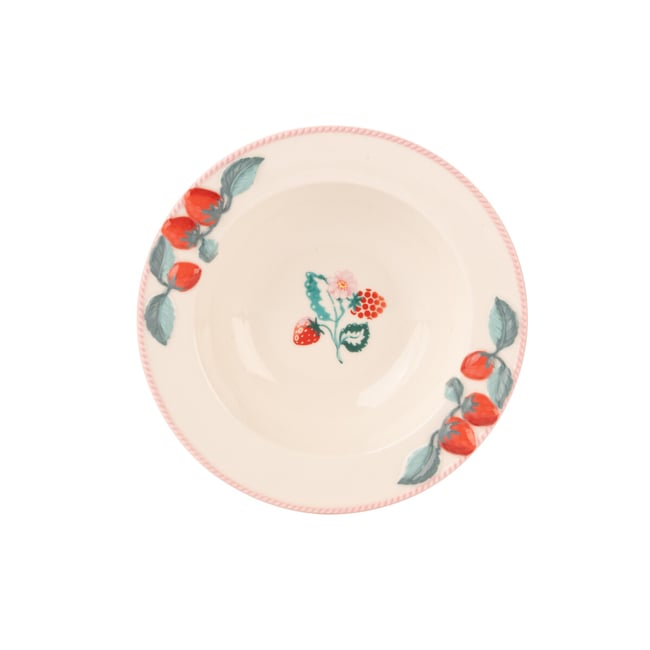 Raspberry Ceramic Serving Bowl, pink, CATH KIDSTON