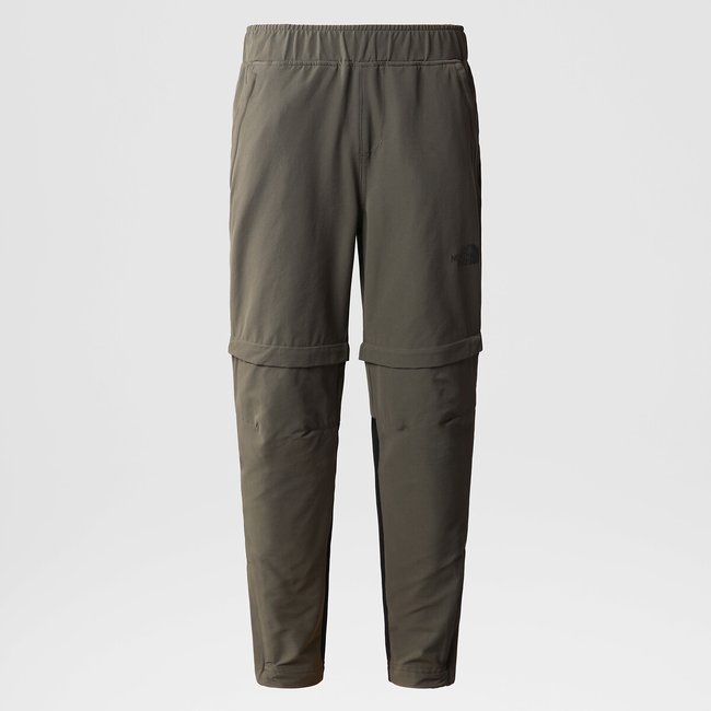 Pantalón convertible caqui <span itemprop=