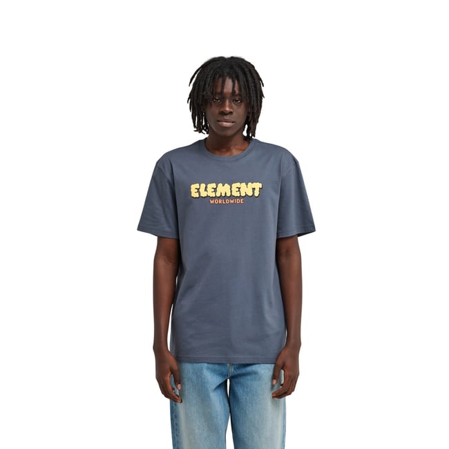 T-Shirt manches courtes FLUFF gris dark slate <span itemprop=