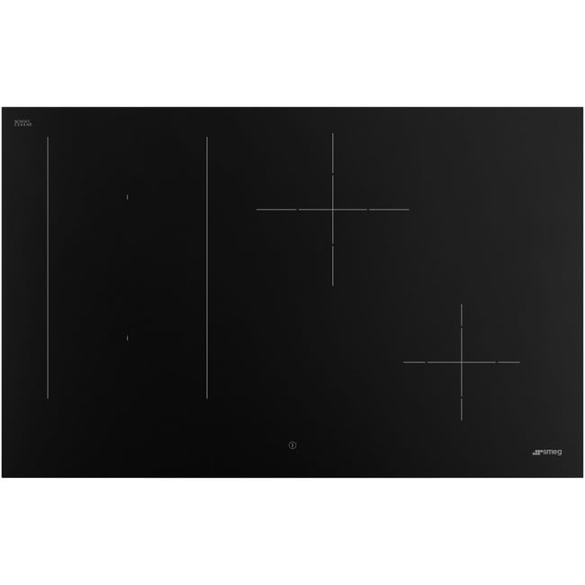 Plaque induction SIM3844N  Noir Mat - SMEG