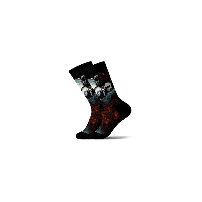 CHAUSSETTES SUBLIMÉES LONGBOWL multicolore <span itemprop=