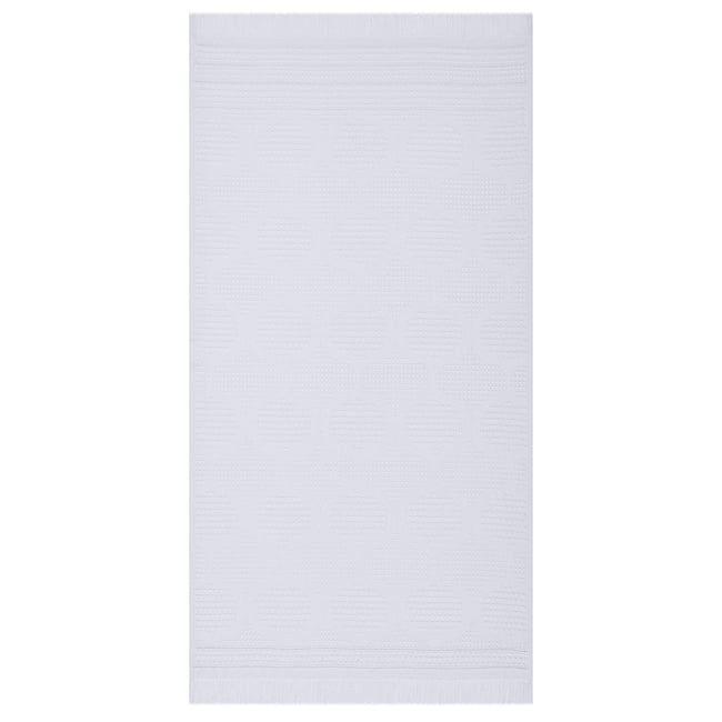 Serviette De Bain En Coton, Hera, Made In France blanc <span itemprop=