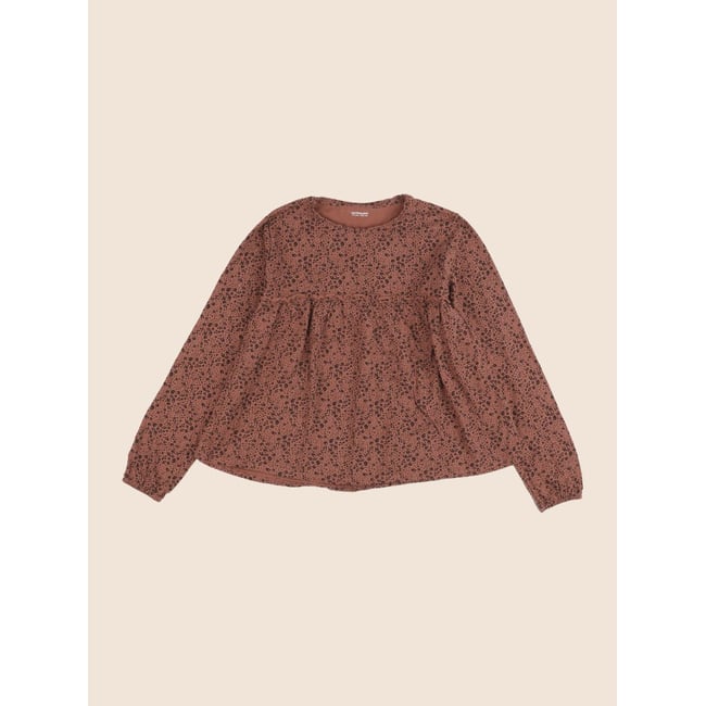Tee-shirt - Très bon état marron <span itemprop=