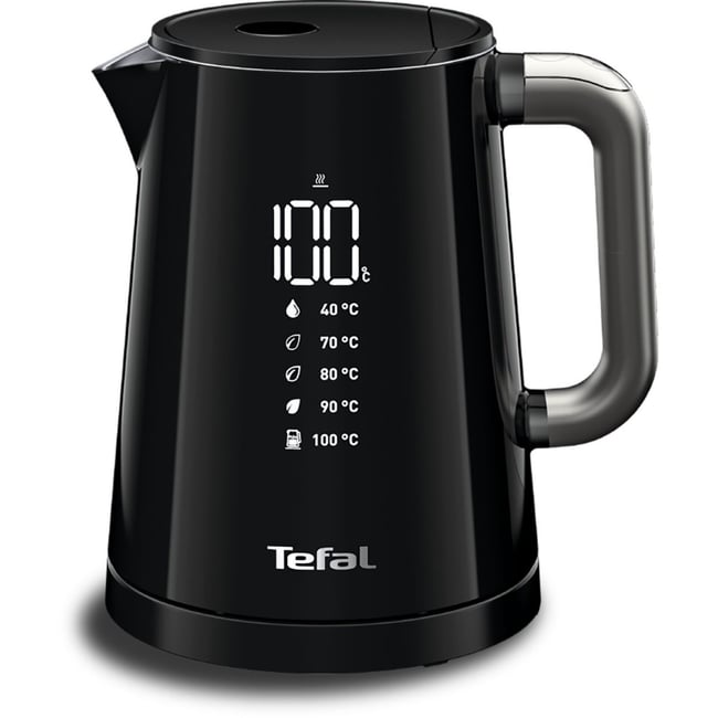 Bouilloire à température réglable KO854830 Smart'n light 1L noir <span itemprop=