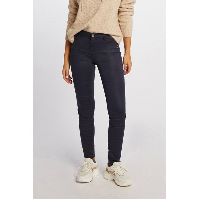 Pantalon skinny enduit - MORGAN
