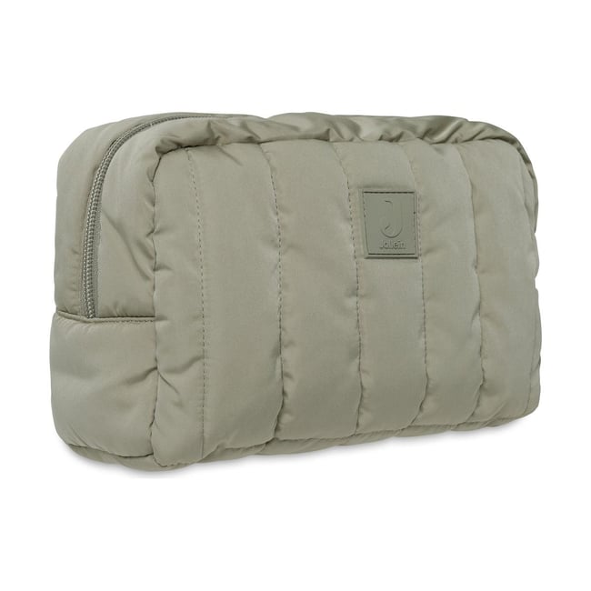 Trousse de toilette Puffed vert <span itemprop=