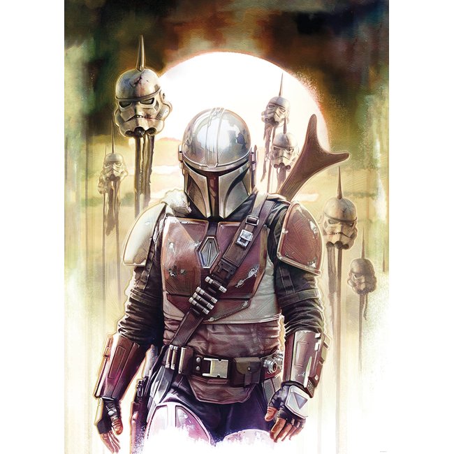 Papier peint Komar - Star Wars The Mandalorian Big Impaler - 200 x 280 cm - HEXOA