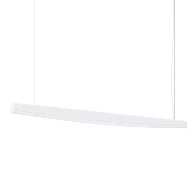 Suspension Acier Blanc LED 1 Jorun Couleur blanc <span itemprop=