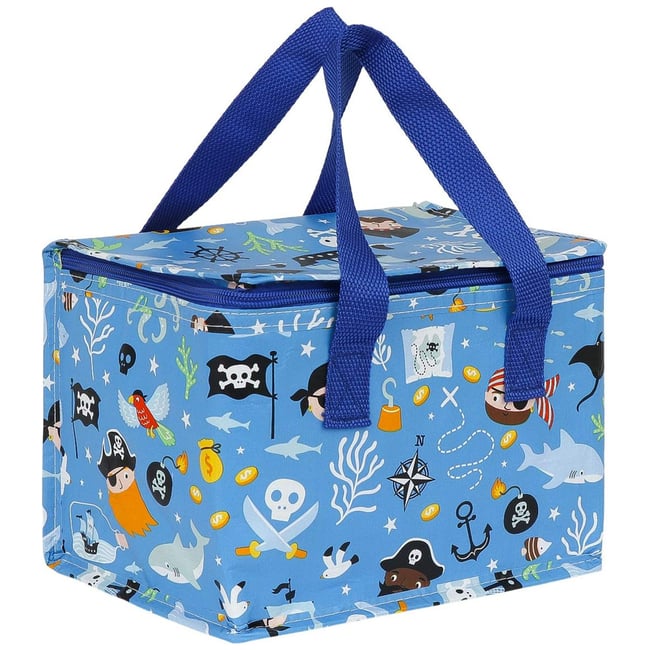 Sac repas isotherme enfant 5,5 L bleu pirates <span itemprop=