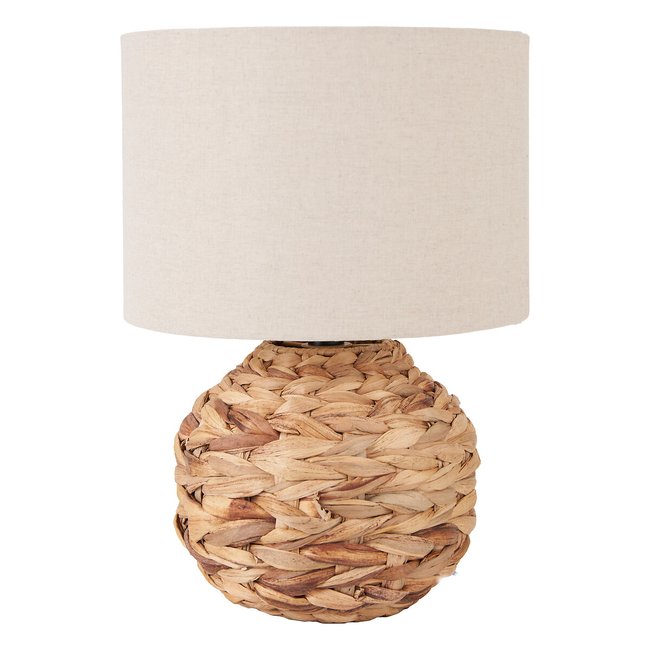 Zadie Water Hyacinth Table Lamp, natural, SO'HOME