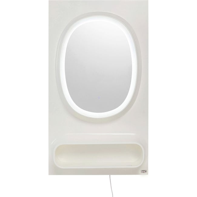 Miroir mural Aero LED vert 80x141cm - KARE DESIGN