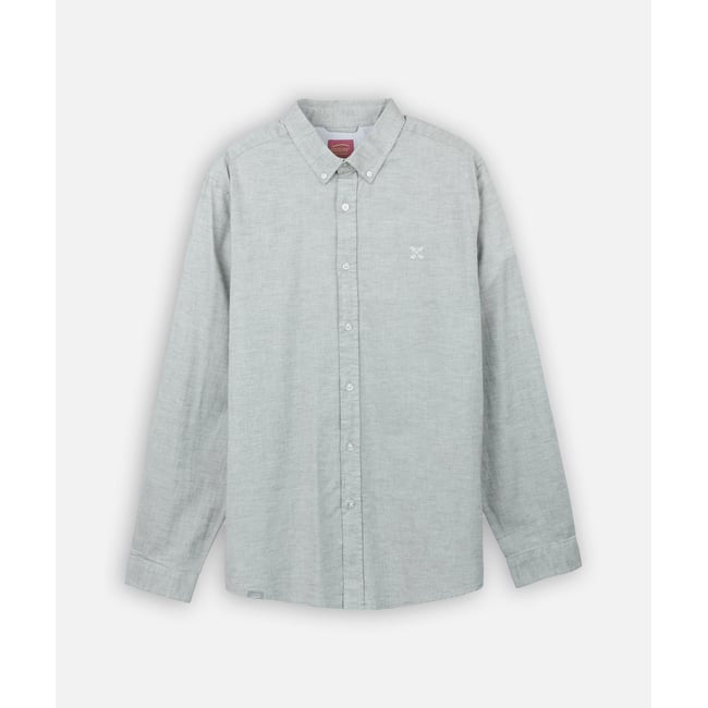 Chemise manches longues chinée OXFORD - OXBOW