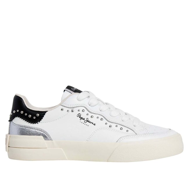 Baskets Combinées Avec Clous argent <span itemprop=