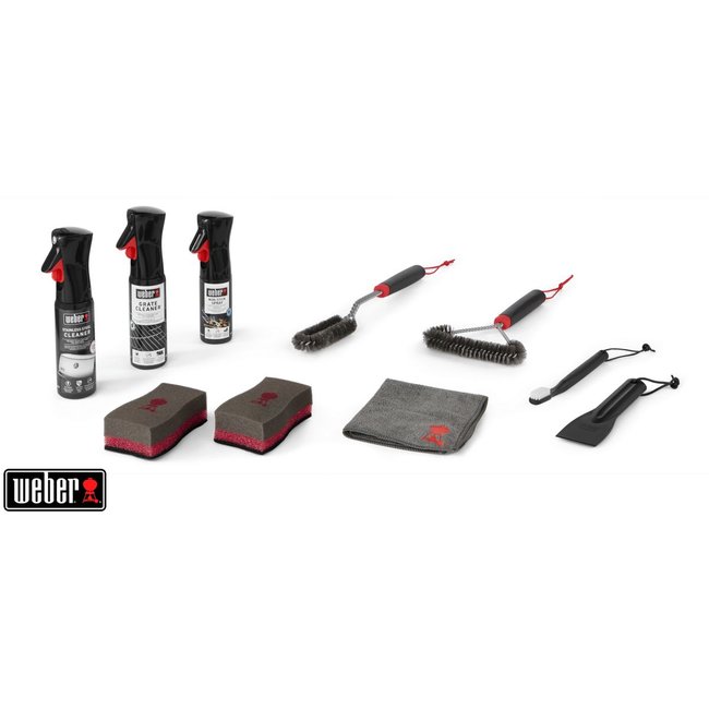 Nettoyant barbecue Kit de nettoyage bbq gaz inox - WEBER