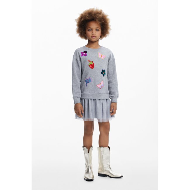 Robe jupe en tulle à motifs - DESIGUAL