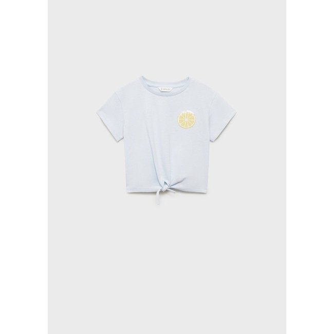 T-SHIRT bleu ciel <span itemprop=
