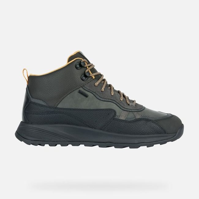 Baskets  U TERRESTRE B ABX anthracite/noir <span itemprop=