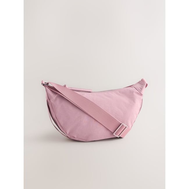 Sac à bandoulière pois rose <span itemprop=