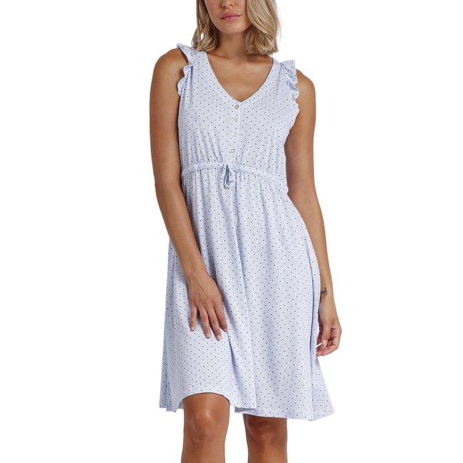 Nuisette Stripes OPÉRA Dots bleu <span itemprop=