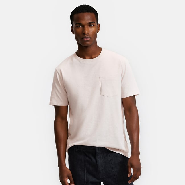 T-shirt col rond manches courtes - LA REDOUTE COLLECTIONS