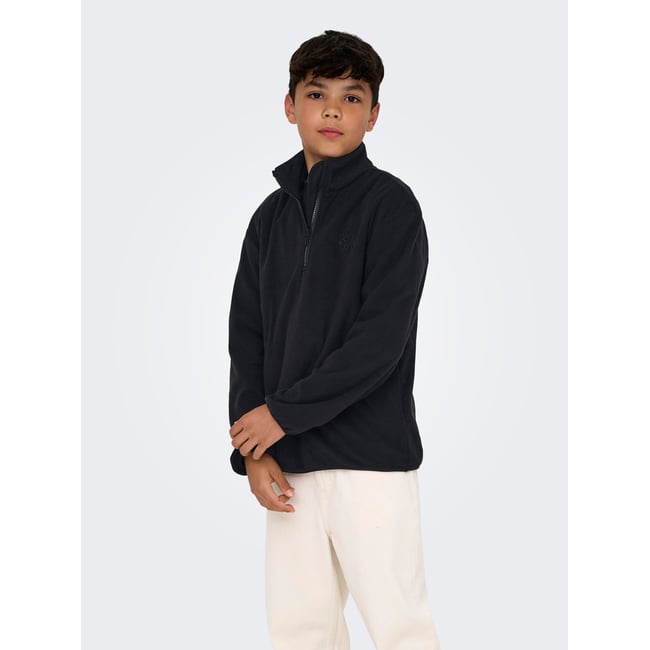 Sweat-Shirt En Polaire noire - black <span itemprop=