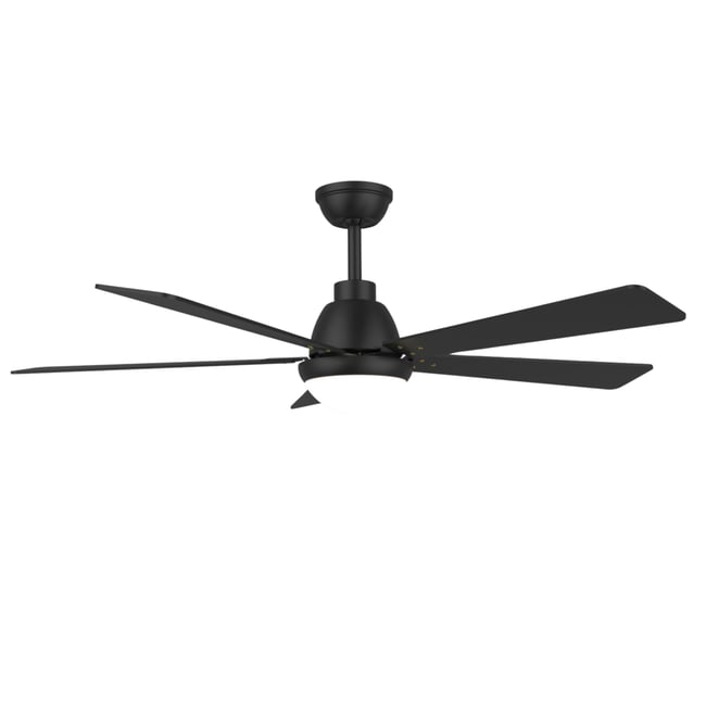 Ventilateur de plafond élégant à LED - COSMO Couleur noir <span itemprop=