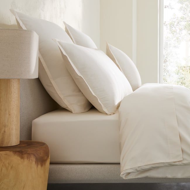 Saria Cotton Sateen Pillowcase - AM.PM