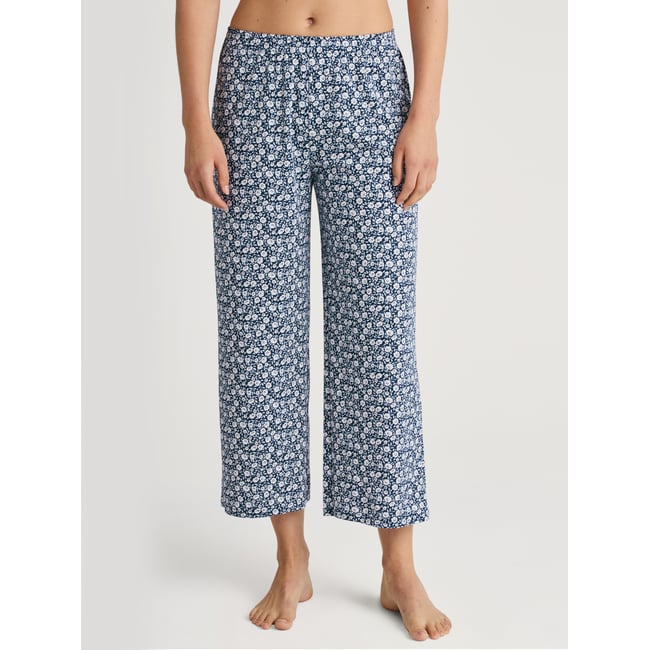 Pantalon 7/8 Coton FAVOURITES SLEEP peacoat blue <span itemprop=