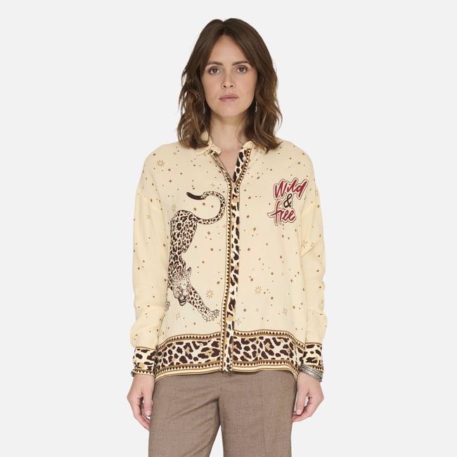 Chemise CORIZA natural <span itemprop=