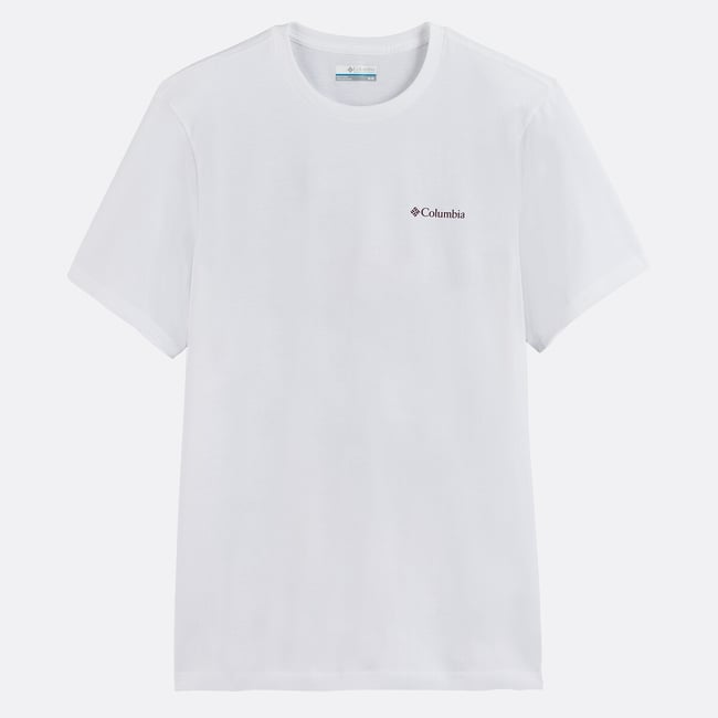 Camiseta de manga corta con estampado en la espalda - COLUMBIA