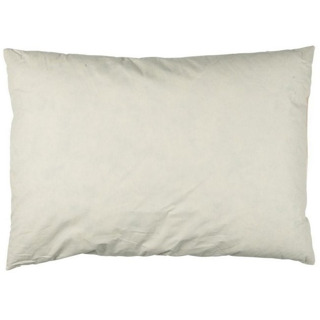 Coussin garnissage plumes canard blanc <span itemprop=