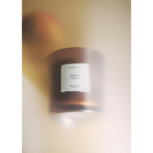 Bougie parfumée MANGO HAZE 200 g Couleur marron <span itemprop=