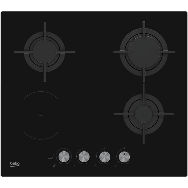 Plaques mixtes HILM64222SV noir <span itemprop=