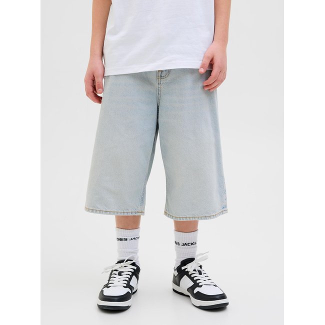 Short en denim JACK & JONES JUNIOR blue denim <span itemprop=