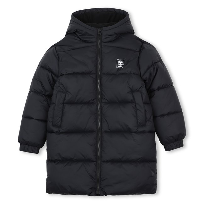 Doudoune longue black <span itemprop=