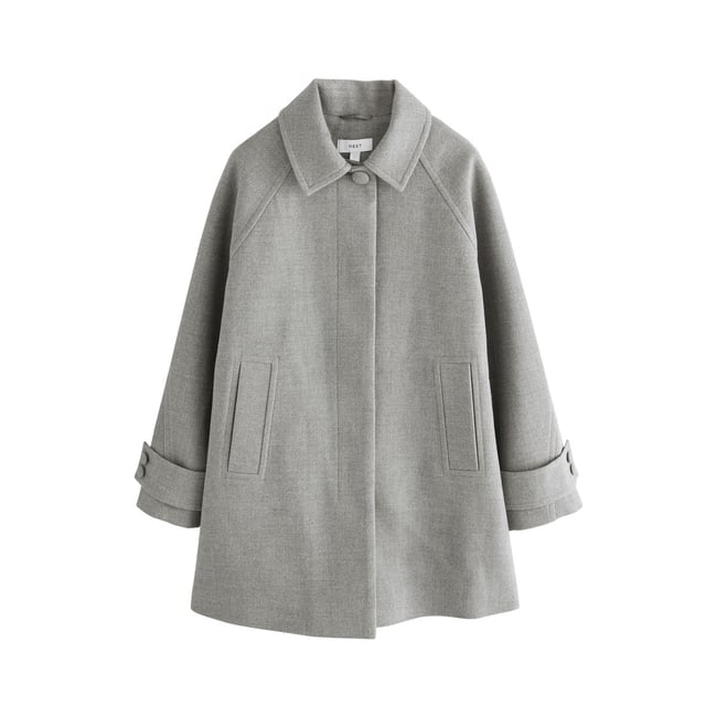 Manteau dolly classique gris <span itemprop=