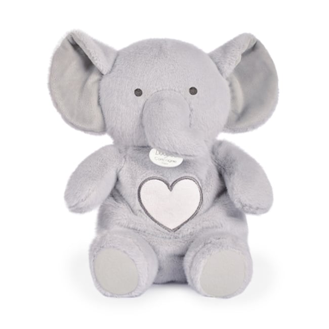 Peluche respirante RESPI'REVES eléphant gris <span itemprop=