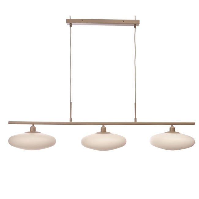 Lampe Suspendue Verre SAPPORO Couleur blanc <span itemprop=