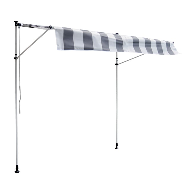 Store banne pour balcon, 2x1,2m, CHENE - HAPPY GARDEN