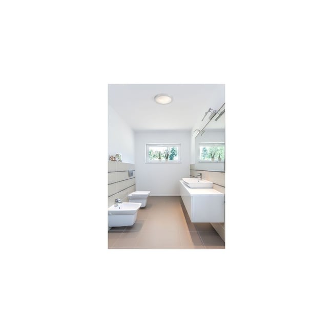 Plafonnier    LOGOS Couleur aluminium <span itemprop=